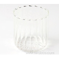 custom 450ml ribbed coloured cocktail glass tumbler